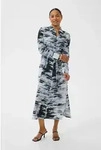 KAFFE Blusenkleid Kleid KAkeri blau 34