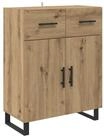 vidaXL Sideboard Sideboard Artisan-Eiche 69,5 x 34 x 90 cm Holzwerkstoff (1 St)