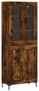 vidaXL Highboard Highboard R&auml;uchereiche 69,5x34x180 cm Holzwerkstoff (1 St)