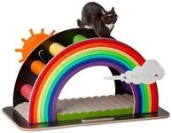 Canadian Cat Company Kratzbrett Design-Kratzm&ouml;bel Rainbow, Kletter-Bogen mit