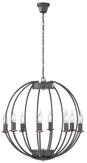 Licht-Erlebnisse Kronleuchter TAYLOR, ohne Leuchtmittel, H&auml;ngeleuchte E14 &Oslash;...