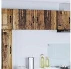 vidaXL Sideboard, K&uuml;chenschrank mit Speicher Kalmar 2 pcs Altholz 50 x 31 x 40...