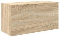 vidaXL Badezimmerspiegelschrank Bad-Wandschrank Sonoma-Eiche 60x25x30 cm