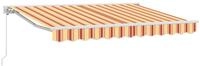 vidaXL Markise Markisenrahmen Mehrfarbig 300 x 200 cm (1-St)