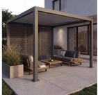 MCW Pergola MCW-P65-3, BxTxH: 302x302x235 cm, Sturmfest bis 74,5 km/h -...