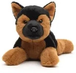 Uni-Toys Kuscheltier Hund, liegend - verschiedene Modelle - Pl&uuml;schtier, Kuscheltier,
