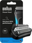 Braun Ersatzscherkopf Series 3+ 32B, Kompatibel mit Series 3+ and Series 3...