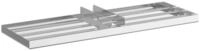 vidaXL Rechen Garten Nivellierrechen Silber 75 x 25 x 6 cm Edelstahl, (1-tlg)