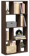 vidaXL B&uuml;cherregal NA B&uuml;cherregal Braun Eichen-Optik 60x20x120 cm Spanplatte