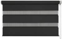 Rollo JUST, Doppelrollo, Anthrazit, B 120 x H 160 cm, mydeco, halbtransparent,...