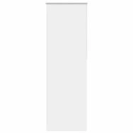 Rollo Verdunkelungsrollo Wei&szlig; 85x230cm Stoffbreite 80,7 cm Polyester, vidaXL