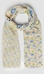 s.Oliver Schal Tuch, Leichter Schal mit S.W.-Smiley&reg;-Print