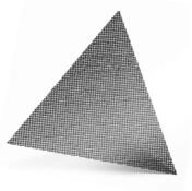 MENZER Schleifdreieck 290 x 250 mm Klett-Schleifgitter f&uuml;r Trockenbauschleifer,