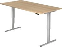 HAMMERBACHER Schreibtisch Sitz-Steh-Schreibtisch elektrisch 200x100 -128,5cm