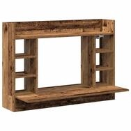 vidaXL Schreibtisch Wandtisch Altholz Holzwerkstoff 105 x 48 x 75 cm (1-St)
