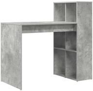vidaXL Schreibtisch Schreibtisch Beton Grau 108 x 55 x 103.5 cm Holzwerkstoff...