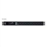 Aten PE1209G 1U Basis PDU mit Messfunktion Steckdosenleiste