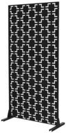ML-DESIGN Sichtschutzelement Metall-Sichtschutz Paravent erweiterbar mit...