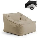 mokebo Sitzsack Der Sunnyboy (f&uuml;r drinnen & drau&szlig;en), Beanbag Outdoor,...