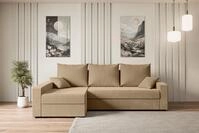 ALTDECOR Ecksofa ALESIA-L, Couch mit Schlaffunktion, Wohnzimmer -...