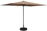vidaXL Sonnenschirm Garten-Schirm mit Fu&szlig; 200 x 300 cm Polyester Rechtwinklig...
