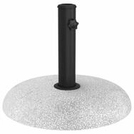 vidaXL Schirmhalter Sonnenschirmst&auml;nder 20,9kg Hellgrau Beton Rund, 1 tlg.