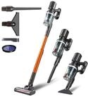 KLAMER Akku-Hand-und Stielstaubsauger 2-in-1 kabellos mit 60 Min Laufzeit,