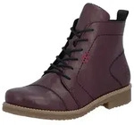 Rieker Schn&uuml;rstiefelette Blockabsatz, Schn&uuml;rboots mit modischen Ziern&auml;hten