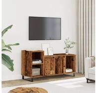 vidaXL Schrankmodule TV-Schrank Altholz-Optik 100x35x55 cm Holzwerkstoff