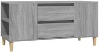 vidaXL TV-Schrank TV-Schrank Grau Sonoma 102x44,5x50 cm Holzwerkstoff (1-St)