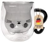 Intirilife Gl&auml;ser-Set, 1-tlg., Glas, Thermo Glas Doppelwandig 200ml Kaffeetasse