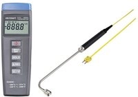 VOLTCRAFT Au&szlig;entemperaturanzeige Digital-Thermometer + Oberfl&auml;chenf&uuml;hler
