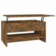 vidaXL Couchtisch Couchtisch R&auml;uchereiche 80x50x40 cm Holzwerkstoff (1-St)