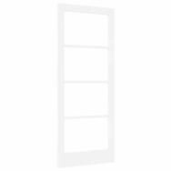 vidaXL Haust&uuml;r Interior T&uuml;r ORKDAL Wei&szlig; grundiert 83 x 202 cm (1-St)