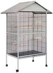 Dehner Voliere Vogelgehege Hammer Blow, 90 x 176 x 60 cm, mobiles Vogelgehege...