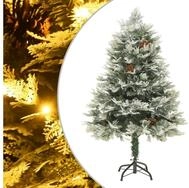 vidaXL K&uuml;nstlicher Weihnachtsbaum 150 x 90 cm Weihnachtsbaum mit LEDs...