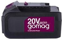 Gomag GO-ABP4.0 Akku (20 V, 1 St), f&uuml;r die gesamte Gomag 20 V Serie, 3-stufige