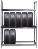 PROREGAL&reg; Schwerlastregal Reifenregal R&auml;derregal TIGER XL 900kg Gesamtlast...