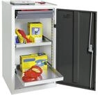 STUMPF Serverschrank Stumpf Werkzeug- und Materialschrank Serie 3000 lichtgrau /