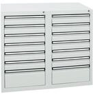 Stumpf Metall GmbH Rollcontainer Stumpf Schubladenschrank Serie STS 410, 14