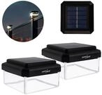GreenBlue LED Solarleuchte GB125/GB127/GB128 Aufsatz Solarlampe f&uuml;r Pfosten,...