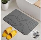 Bj&ouml;rn&Schiller Badematte Stein Kieselgur Matte Badezimmer 60x39 cm...