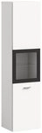 xonox.home Stauraumschrank Wei&szlig; Melamin Modern 30x125x29 cm