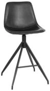 House Nordic Barhocker 2er Set Monaco Barhocker schwarz. (2 St)