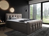 MIRJAN24 Boxspringbett Malibu (Matratze und Topper, Kopfteil), mit zwei...