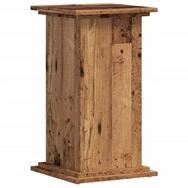 vidaXL Blumenst&auml;nder Pflanzenst&auml;nder Altholz-Optik 33x33x60 cm Holzwerkstoff...