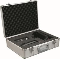 ALUMAXX Aktentasche Multifunktions-Koffer Stratos II Aluminium silber