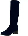 Caprice Stiefel Textil . Overkneestiefel blau 36 EU