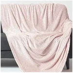 Plaid Samt-Jacquard-Decke Mora &ndash; Tagesdecke rosa, 160 x 200 cm, Homescapes...