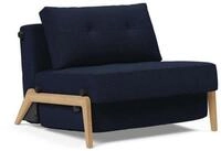 INNOVATION LIVING &trade; Sessel CUBED Schlafsessel, F&uuml;&szlig;e Eiche, Breite 98cm,...